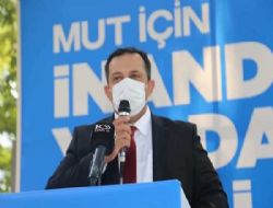 AK Parti Mut İlçe Başkanlığına solak tekrar seçildi